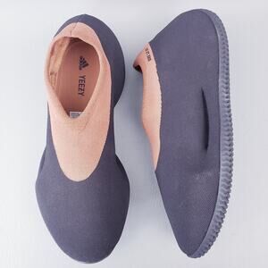 Adidas Yeezy Knit Runner Stone Carbon Slip-On Sneakers Mens 12